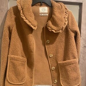 Stoosh Tan Sherpa Jacket